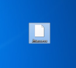 怎么创建.htaccess文件